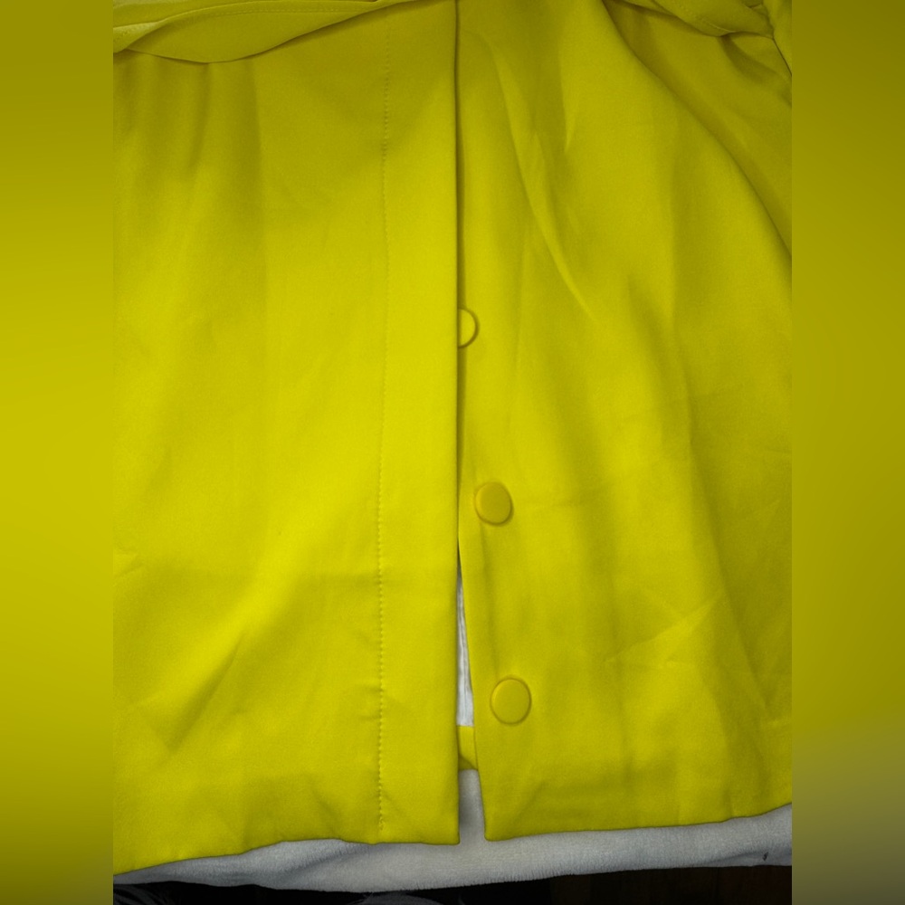 Vibrant Yellow Dress - Picture 3 of 11